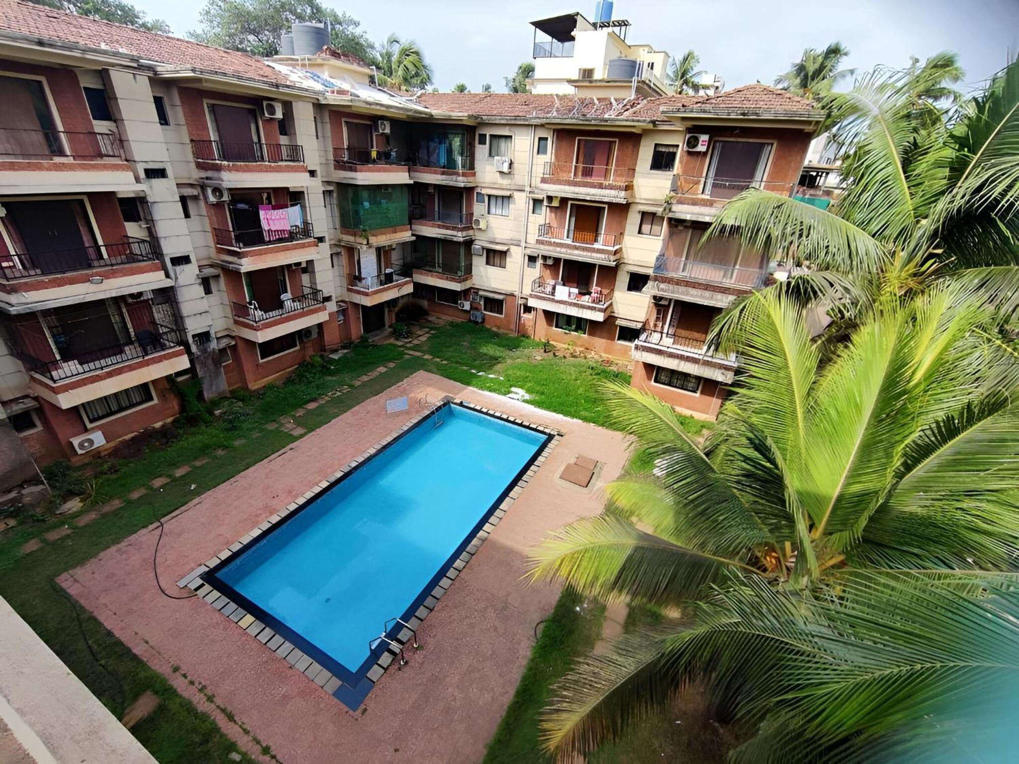 Ronne'S 2Bhk Lagoon Apartment -Калангут Екстер'єр фото
